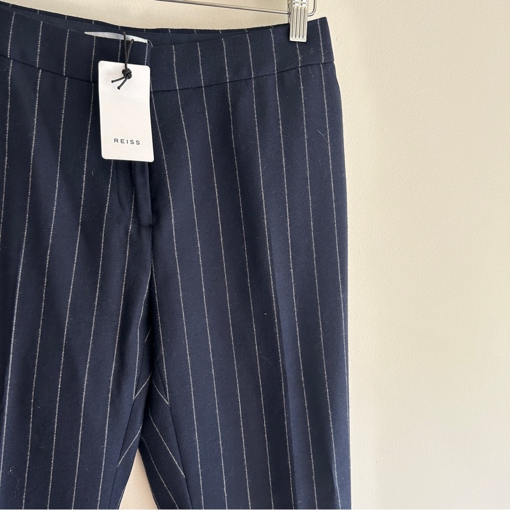 REISS Piper trouser tailored Navy NWT - Picture 5 of 8